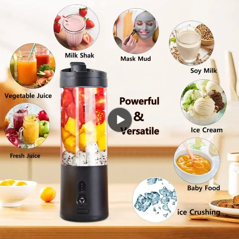 

Electric Durable Simple Household Juicer Kitchen Fruit Convenient Intelligent Mini Portable Safety