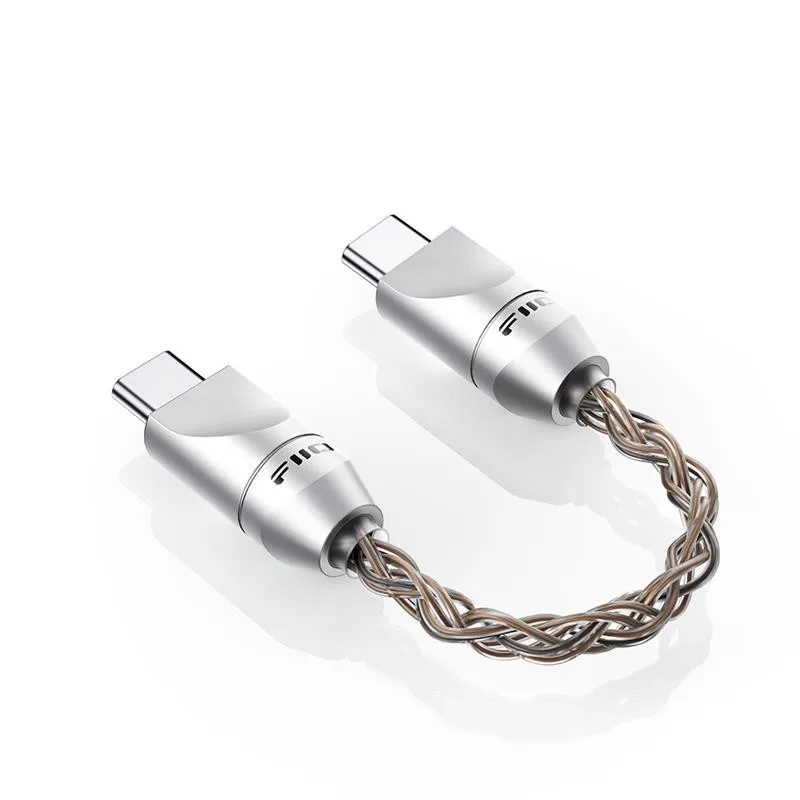 Фото FiiO Link LT-TC6S USB цифровой аудиокабель Type-C к Type-C кабель для передачи данных монокристаллический медный адаптер для KA15 KA17 №2