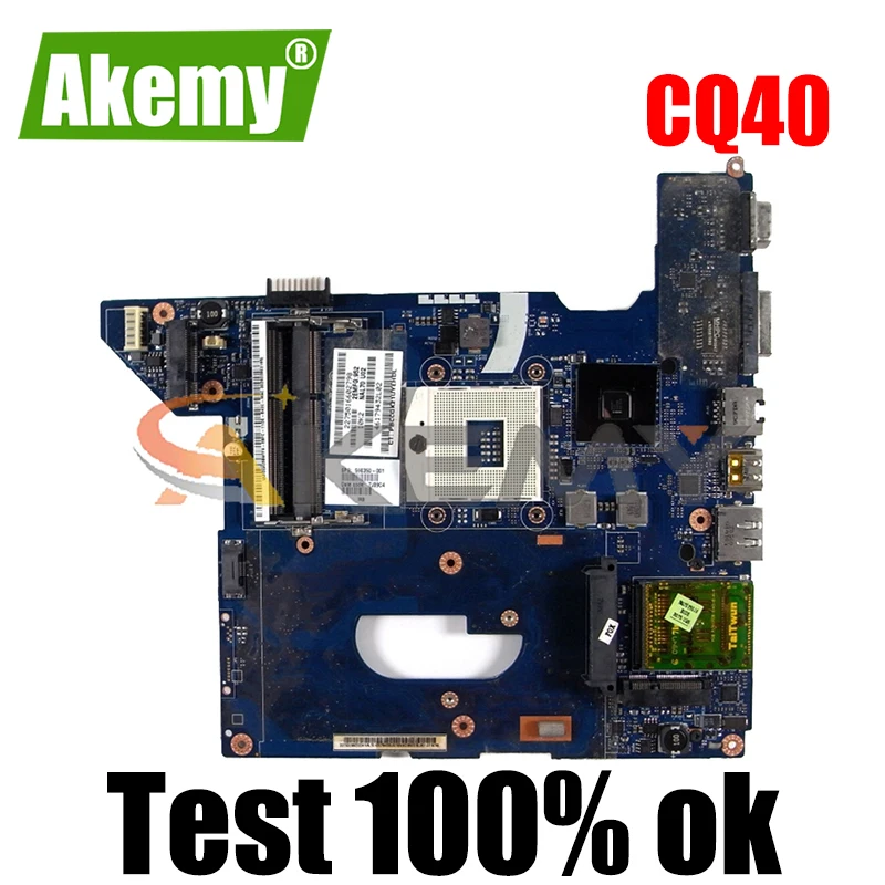 

Материнская плата ноутбука 590350-001 590350-001 для HP Pavilion CQ40 материнская плата для ноутбука HM55