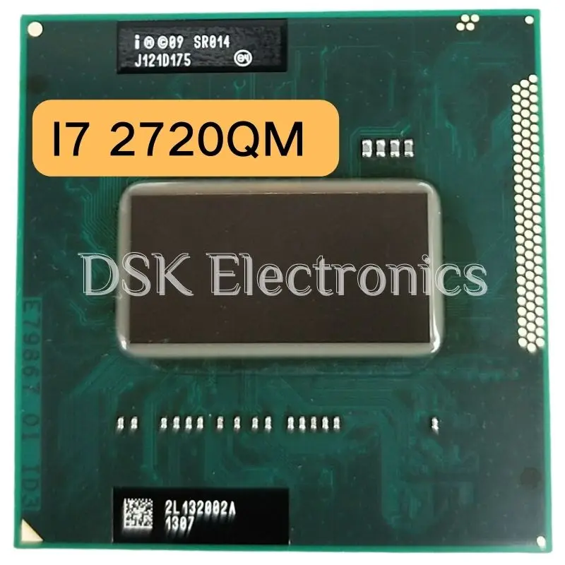 Процессор Intel i7 2720QM I7-2720QM SR014 2 ГГц 6M для ноутбука процессор Socket G2 / rPGA988B с