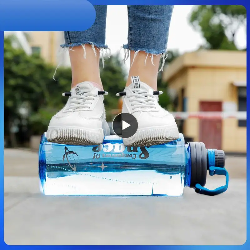 

Бутылка для питья из пищевого пластика, летняя стандартная бутылка для воды, Спортивная бутылка большой емкости, портативная чашка для питья на открытом воздухе