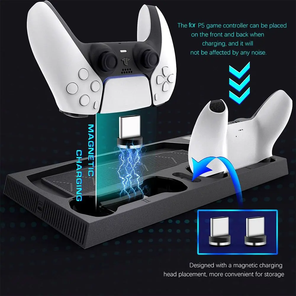 

Аксессуары контроллер теплоотвод радиатор охлаждающий вентилятор зарядное устройство кронштейн вертикальная подставка игровая консоль для PS5