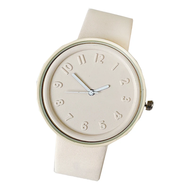 Macaron Simple Women's Watches Men's and Women's Niche Temperament High-end Sense Design Vintage INS High-value Quartz Watches enlarge