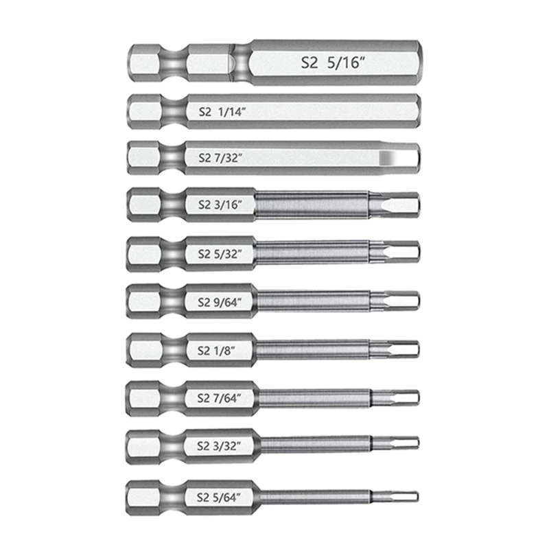 Набор из 10 магнитных отверток легированной стали StrongS2 набор в 1 Drosphip