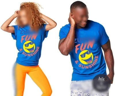 Фото Футболка Zumba для фитнеса и танцев, из чистого хлопка, с коротким рукавом, мужская и женская модная брендовая командная одежда карамельных цв... №4