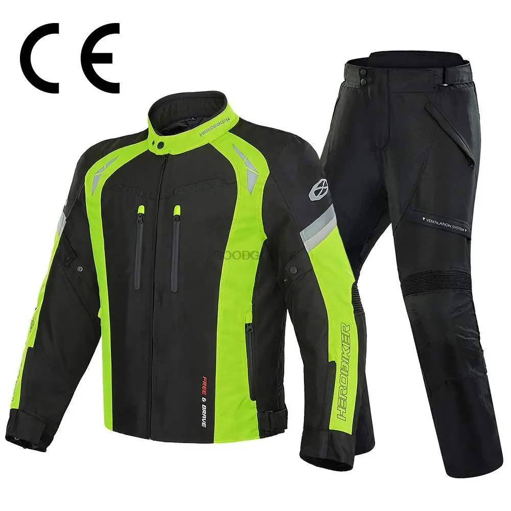 

New Motorcycle Jacket Windproof Motocross Moto Jacket Waterproof Jaqueta Motoqueiro 4 Seasons Motorbike Jackets Outfit