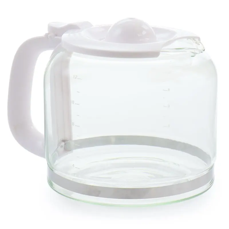 

12 Cup 900 Watt Coffee Maker in White accessories