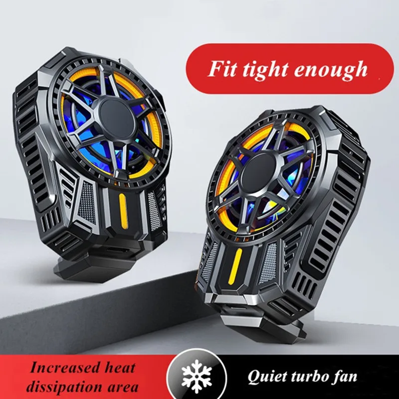 

SL01 Cell Phone Universal Semiconductor Cooling Fan Turbo Hurricane Game Radiator Cool Heat Sink for IOS/Android/Samsung/Xiaomi
