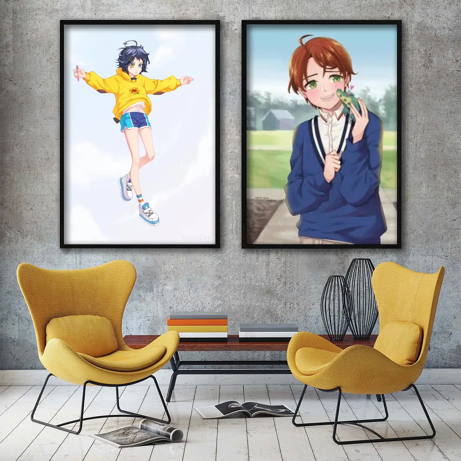 

wonder egg priority cartoon Decorative Painting Canvas 24x36 Poster Wall Art Living Room Posters Bedroom Painting