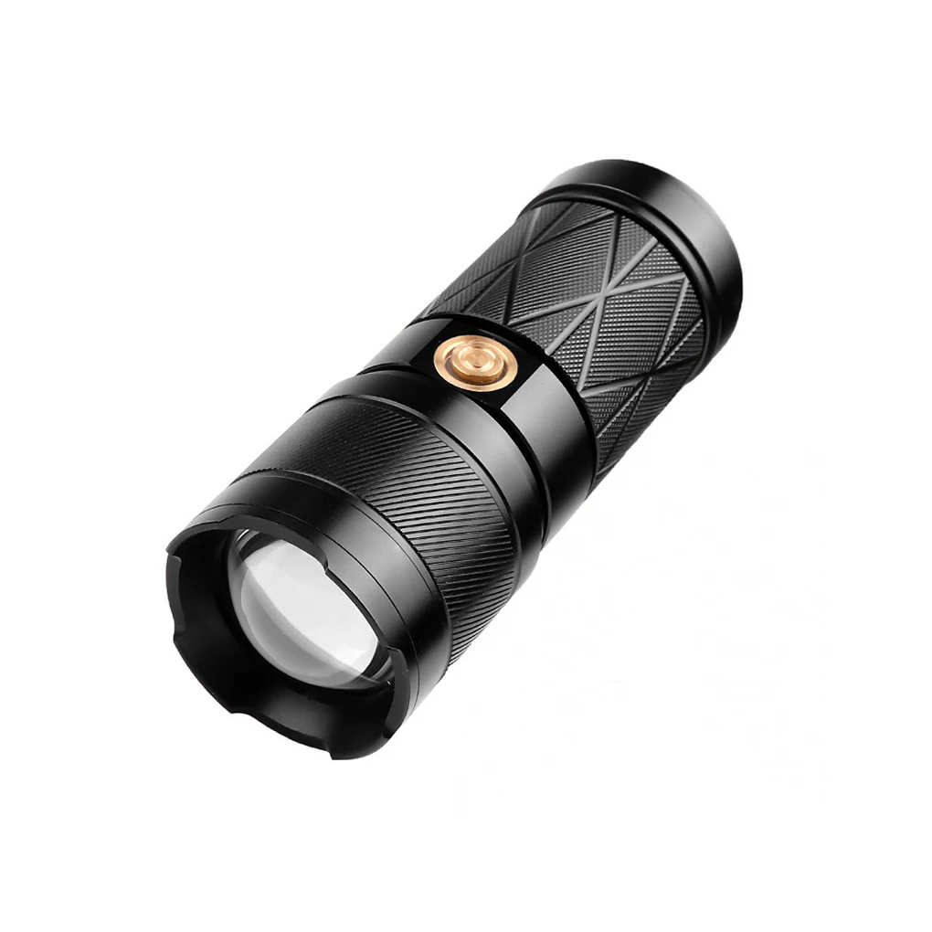

Flashlight Poratable Telescoping Focusing Micro Lamp Press Switch Long Shot Outdoor Lighting Camping Defend 1910