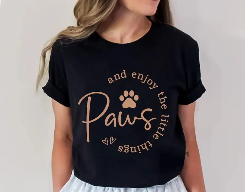 

Рубашка для мам и собак, рубашка для любителей собак, мотивирующая цитата, вдохновляющая рубашка для собаки в уличном стиле Harajuku y2k 100% cctton, Прямая поставка