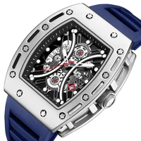 hip hop watch for men luxury top brand military wristwatch sports calendar watches male tonneau clock hombre relogio masculino