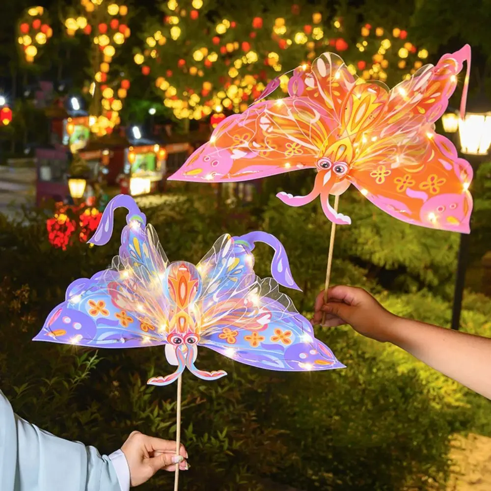 Фонарь Ручной Работы В Китайском Стиле Форме Стрекозы Фестиваль Середины Осени