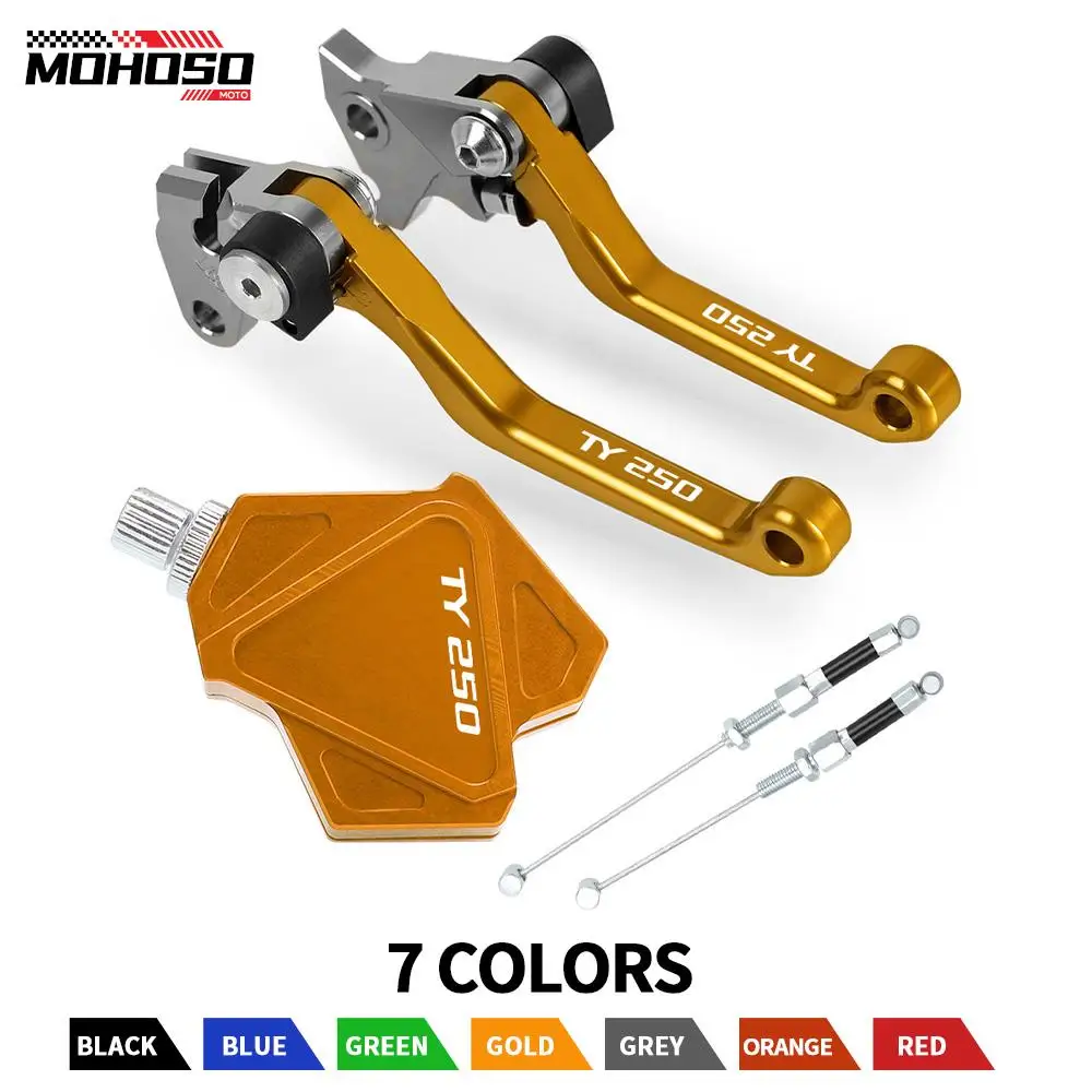 

For YAMAHA TY250 1991-1996 1995 TY 250 Motorcycle Accessories Brake Clutch Lever Easy Pull Clutch Lever System Kit Aluminum Part