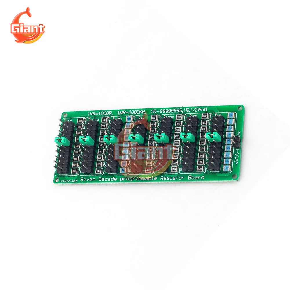 

0.1R-9999999R 1R-9999999R Programmable Resistor Resistance Board Module Eight-segment 1R Accuracy