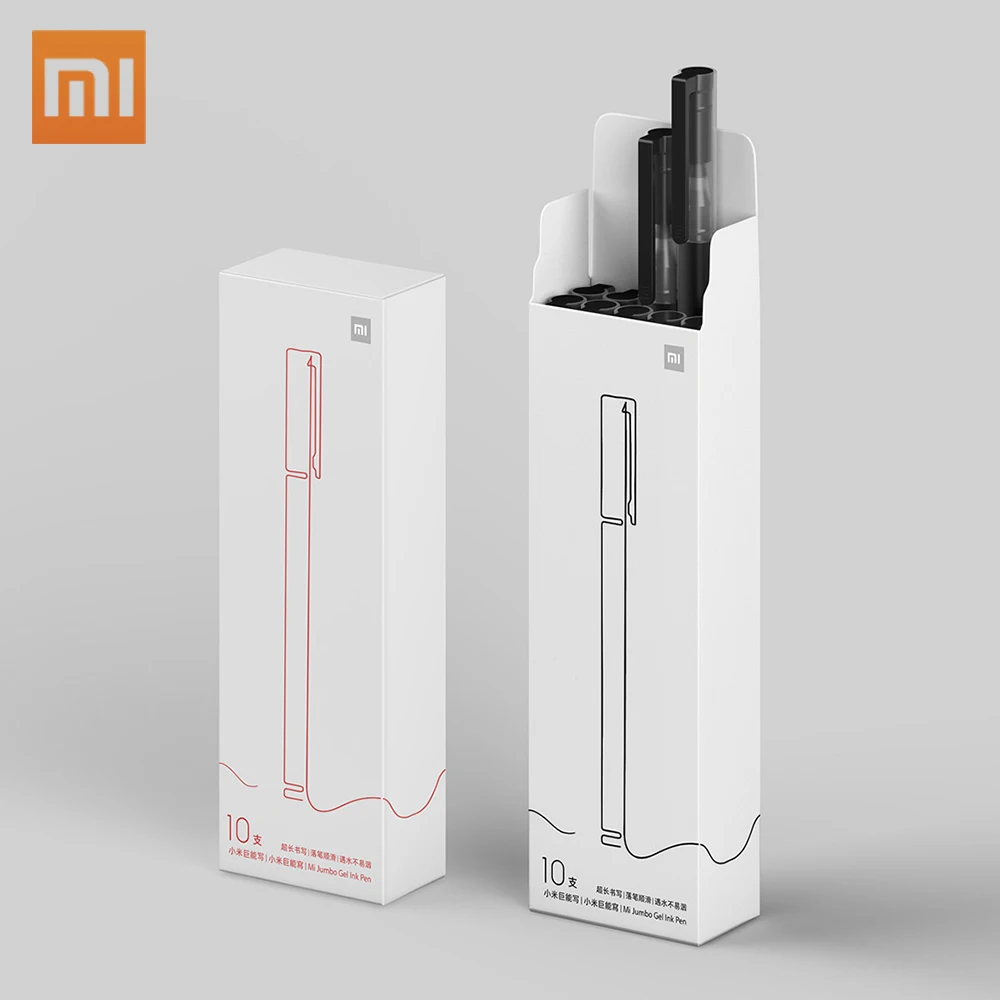 

Xiaomi Mijia Super Durable Writing Sign Pen Mi Pen 0.5mm Signing Pens Smooth Switzerland MIKRON Refill Japan MIKUNI Printing ink