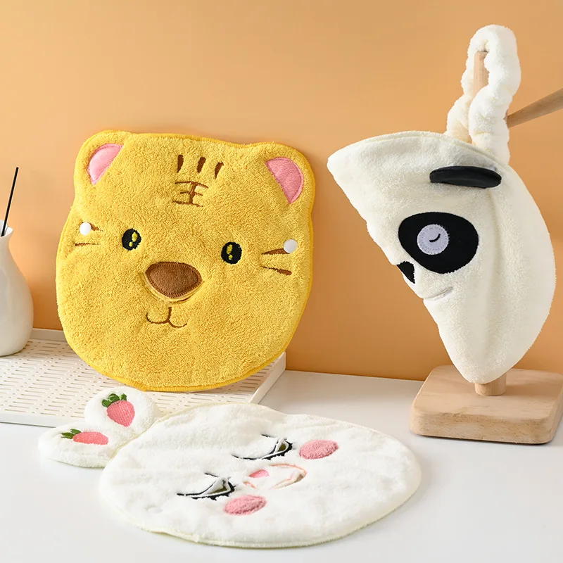 

Cartoon Cute Hot Compress Towel Soft and Absorbent