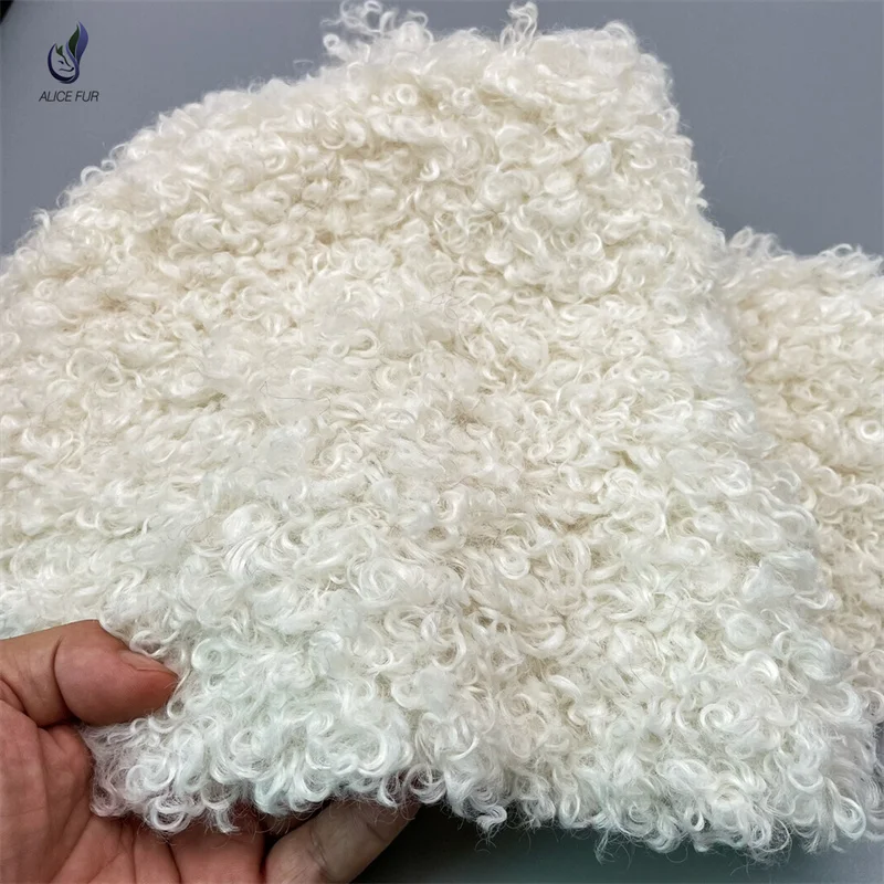 Пушистая мягкая ткань из искусственного кудрявого меха искусственные короткие