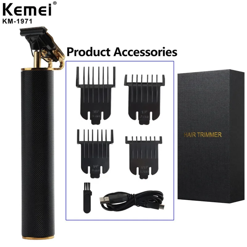 Kemei Electric Hair Clipper Oil Head Carving Electric Clippe