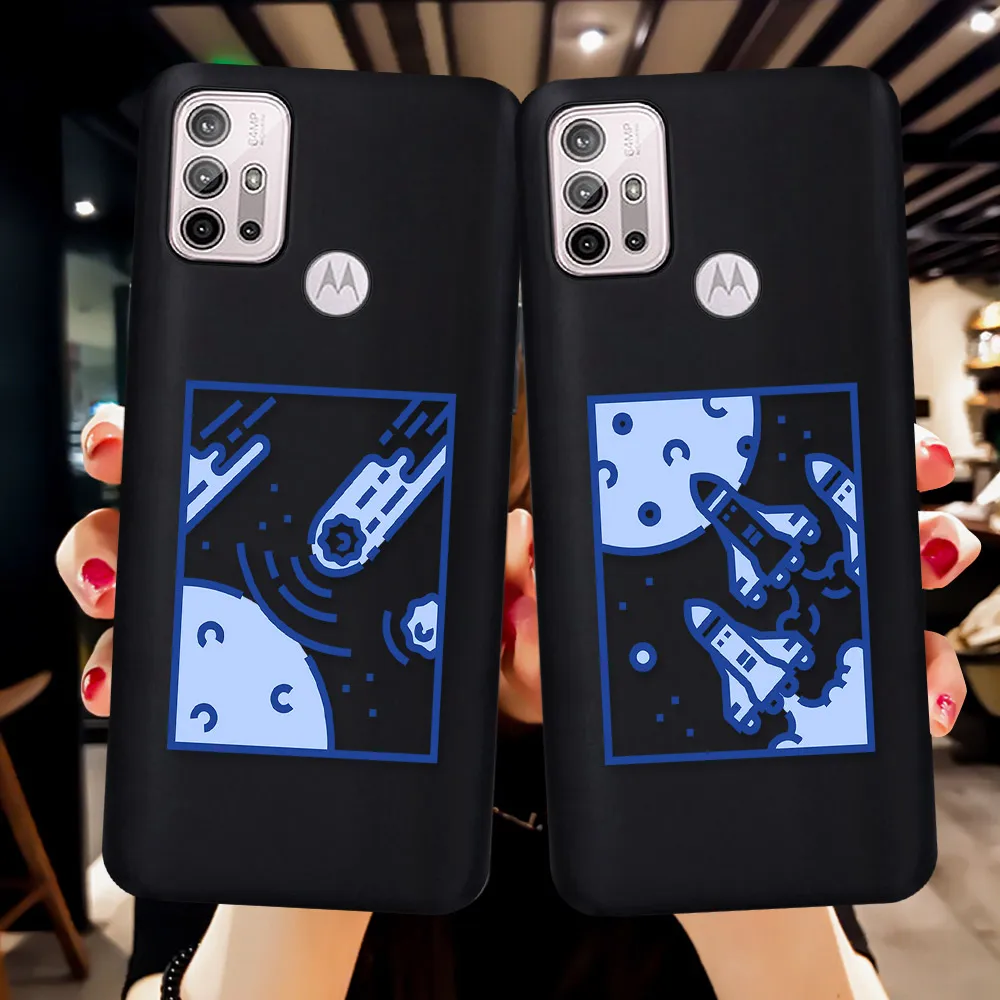 

Universe Planet Case for Motorola G8 G9 Play E20 E40 G7 Power EU G30 E5Plus Cover for Moto One Macro G8 Power Lite E7Plus Fundas