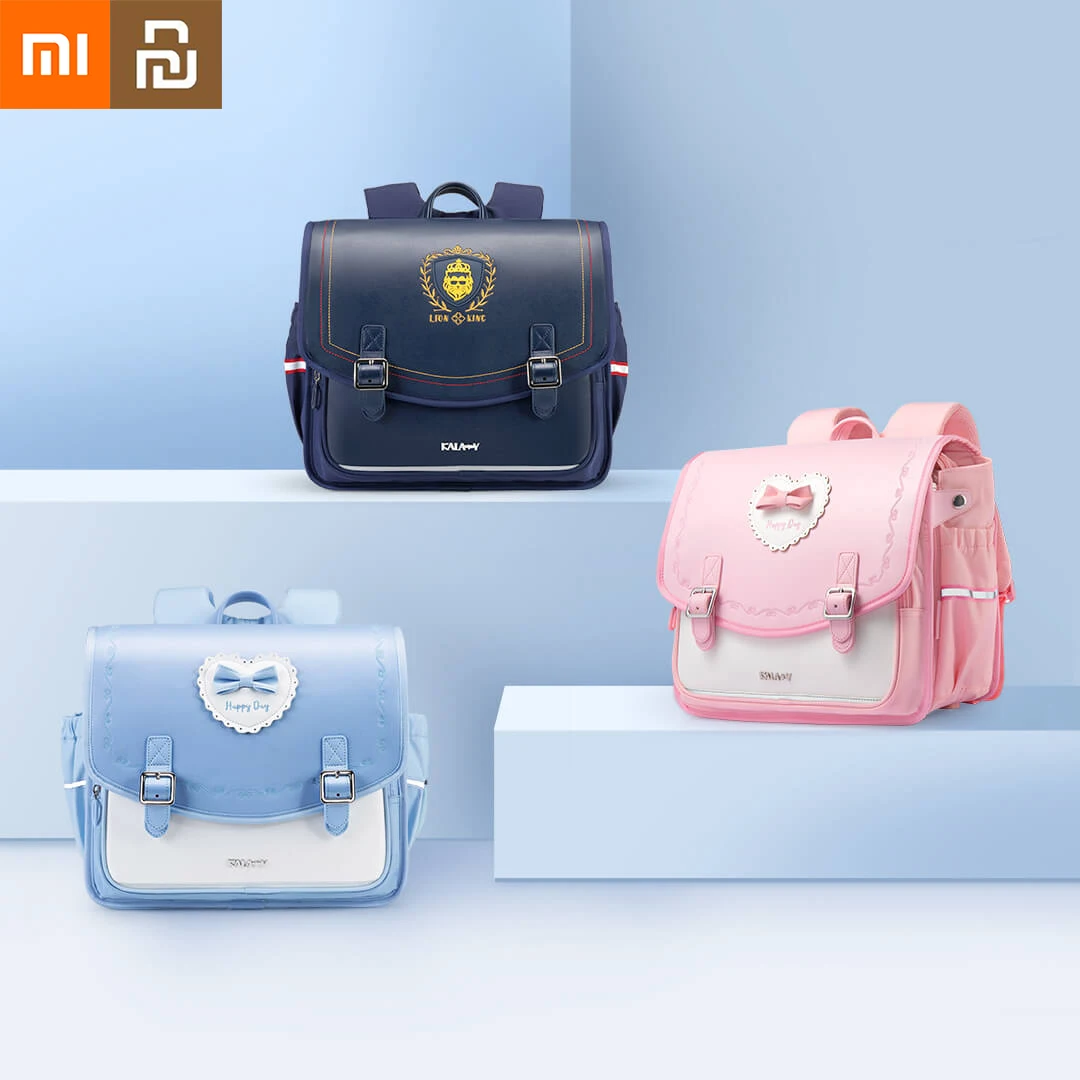 

Xiaomi Youpin Primary School Students Horizontal Schoolbag Boys Girls Children's Burden Reduction Backpack Integrated Breathable