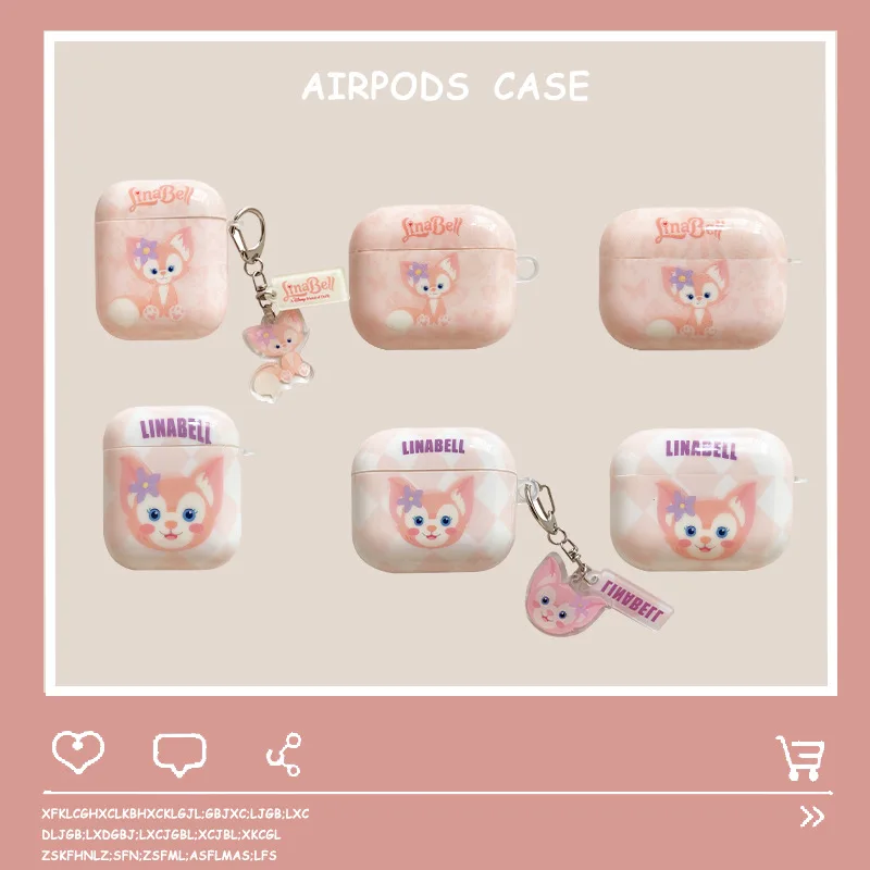 

Cartoon Fox Pendant 2021 AirPods 3 Case Apple AirPods 2 Case Cover AirPods Pro Case IPhone Earbuds Accessories AirPod Case
