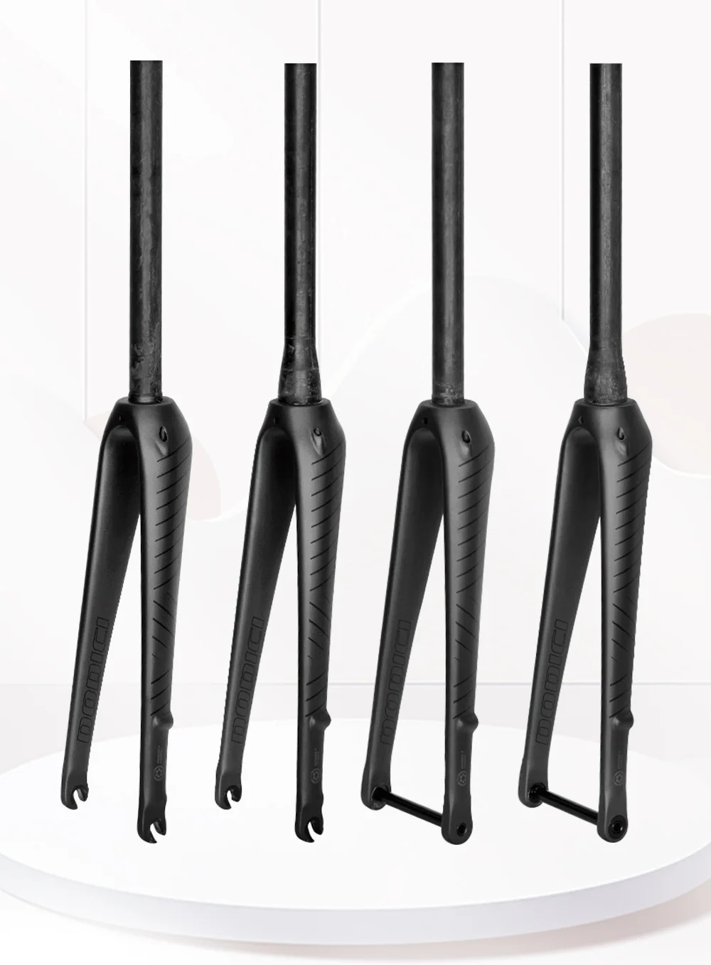 DODICI-вилка для дорожного велосипеда из углеродного волокна прямая трубка 700C X 25C
