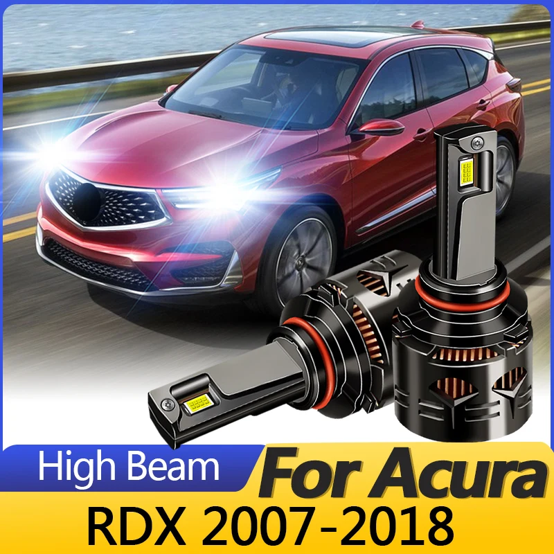 2 шт. высококачественный белый CANbus для Acura RDX 2007-2018 светодиодные фары дальнего