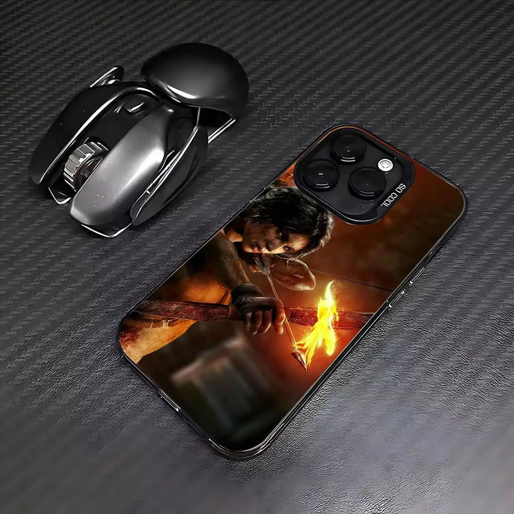 Фото Чехол для телефона T-Tomb Cool R-Raider Lara Croft для iPhone 17,16,15,14,13,12,11, Pro Max, Plus Candy Silver Cover №5