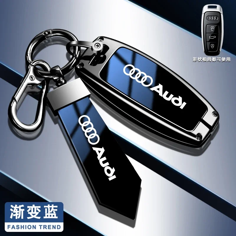 

Автомобильный смарт-брелок с дистанционным управлением, брелок для Audi A3 A4 B9 A6 A7 4K A8 E-tron Q5 Q8 C8 D5 SQ8 Protector Keeyless Аксессуары