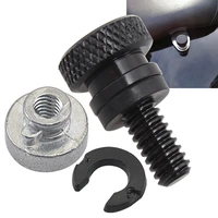 14 mini rear fender passenger seat bolt tab screw for harley sportster xl 883 1200 dyna bob touring glide softail accessories