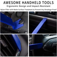practical car trim puller easy to remove lightweight car door clip panel trim puller removal tool pry bar 8pcsset