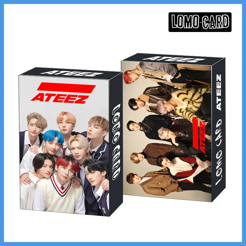30 шт. Aniteez ломо-карты фотокарточки фото Kpop Idol Card Mingi Seonghwa San Yunho Hongjoong Jongho Wooyoung Yeosang Fans Gift (art.: 3920d40d95db7) - 3920d40d95db7