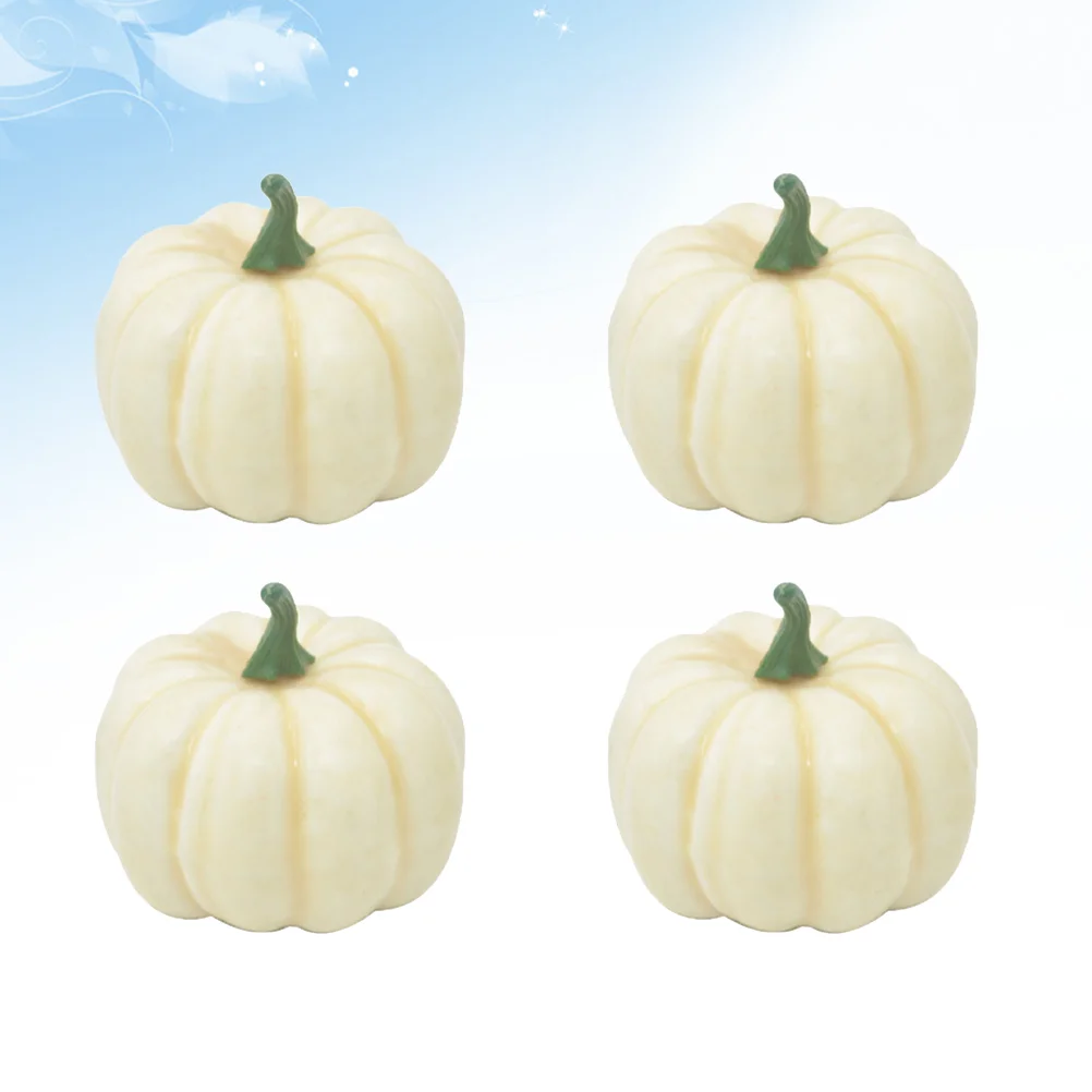 

Pumpkinsimulation Fakeprops Decoration Prop Harvest Fall Pumpkins Realistic Artificial Home Photo Party Small Mini Supplies