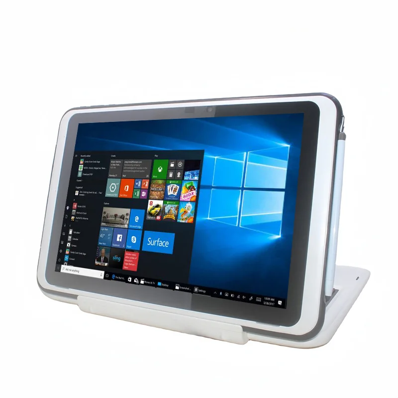 Пассивный планшет 2 в 1 10 дюйма 64 бит Windows с док-клавиатурой ГБ + 32 ЦП x5-Z8350 HDMI