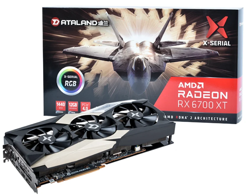

RX 6700xt 12G X God of War Graphics Card