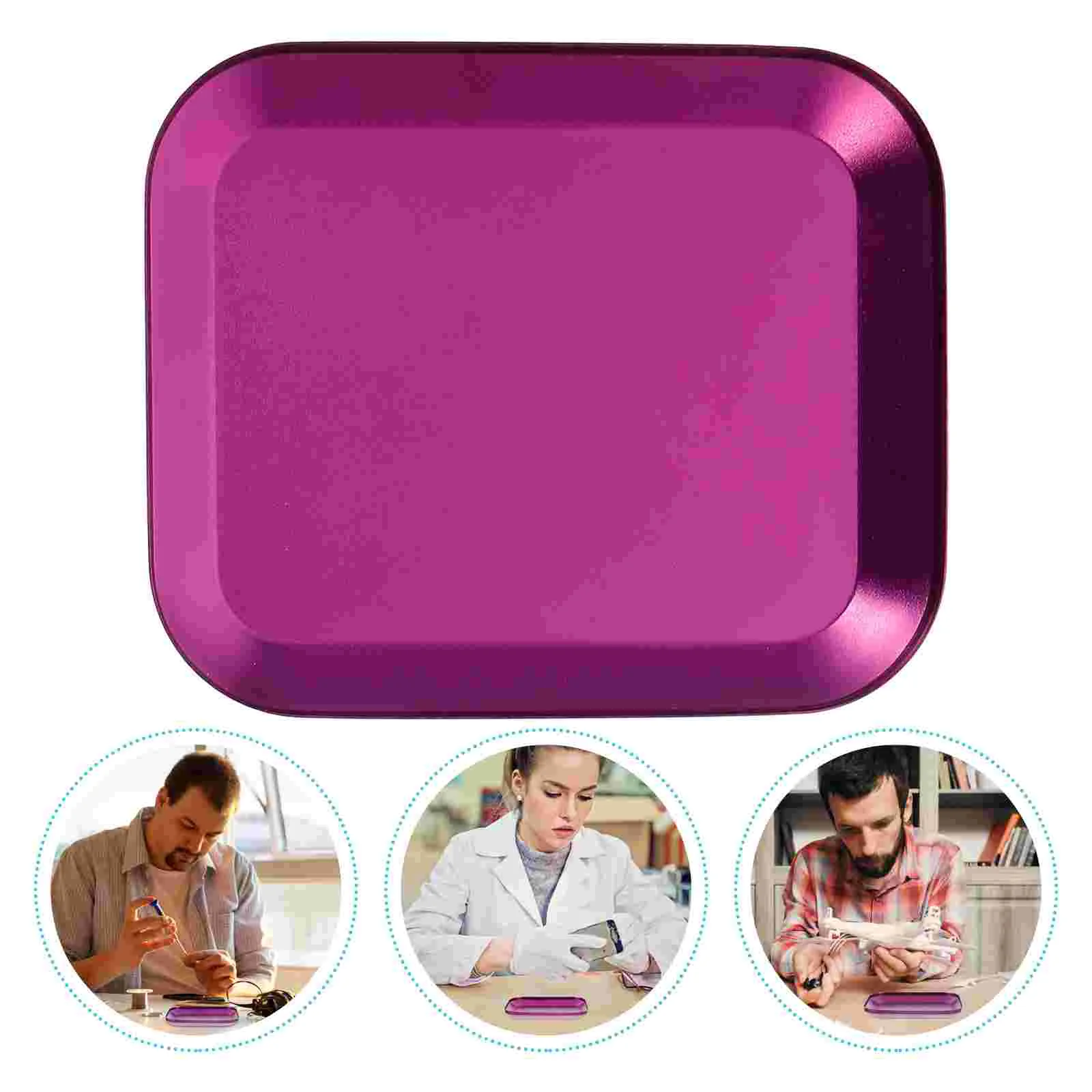 Квадратный инструмент магнитный лоток инструменты органайзер для винтов