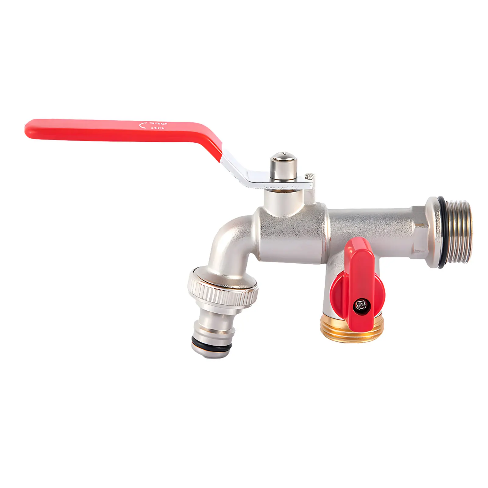 

1PC Water Tank Adapter 1/2'3/4'Garden Hose Connector Thicken IBC Tank Replacement Valve Faucet Fittings