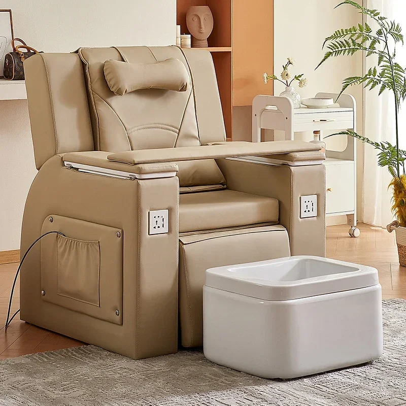 Европейское и американское электрическое массажное кресло для ногтей с креслом