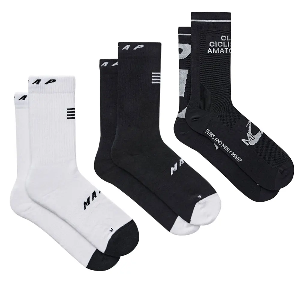 MAAP Cycling Socks Men Women Bicycle Breathable Sports Socks Road MTB Bike Outdoor Travel Runing Football Basketball Socks