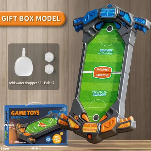Настольная игрушка для футбола, семейная детская Интерактивная настольная игрушка для футбола, складная распылитель воды, конкурентоспособные мини-игры для футбола