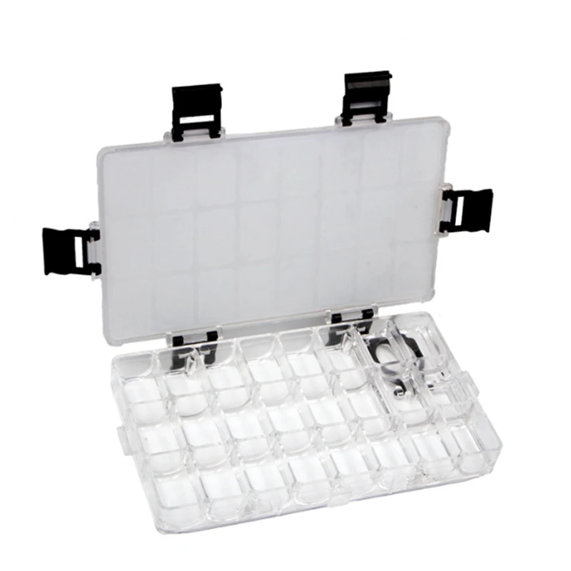 

Paint Storage Palette Box, 24-Wells Airtight Palette Case Stay Wet For Watercolor, Gouache, Acrylic And Oil Paint