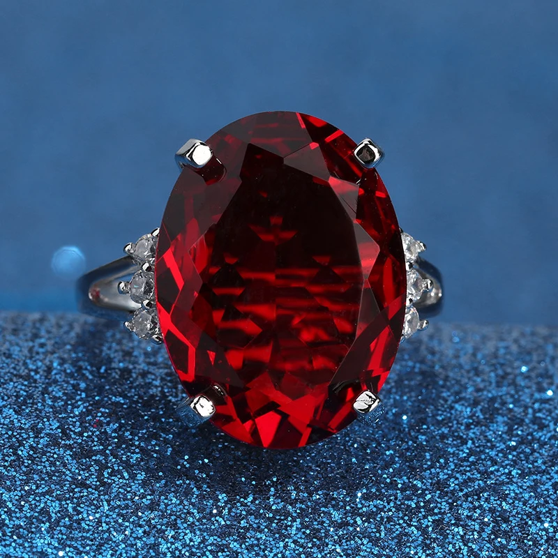 Кольцо винтажное женское из 925 серебра с открытые кольца на палец циркония для