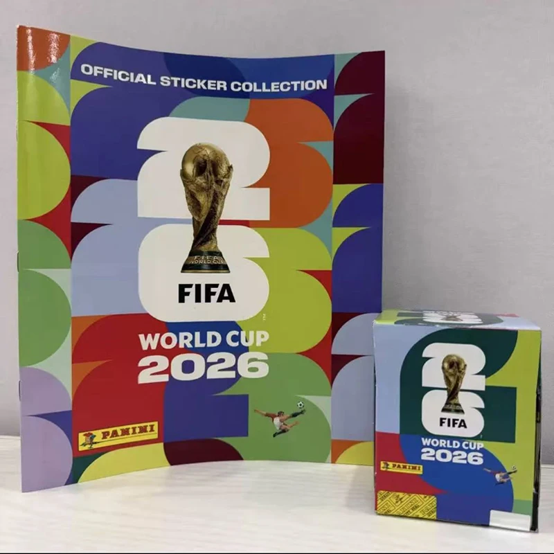 Фото Оригинальный альбом Panini FIFA World Cup 2026: Официальная коллекция стикеров, лимитированная серия, футбольный сувенир, подарок, игрушка №4