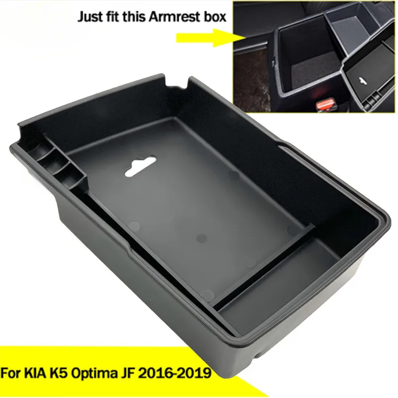 

Автомобильный подлокотник коробка для хранения KIA K5 Optima JF 2016 2017 2018 центральная консоль держатель перчаток Органайзер лоток
