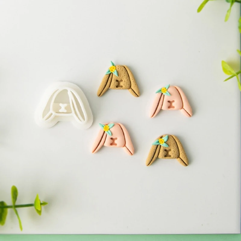 

Polymer Clay Cutters,Plastic Clay Cutter for Polymer Clay Earring Jewelry Making