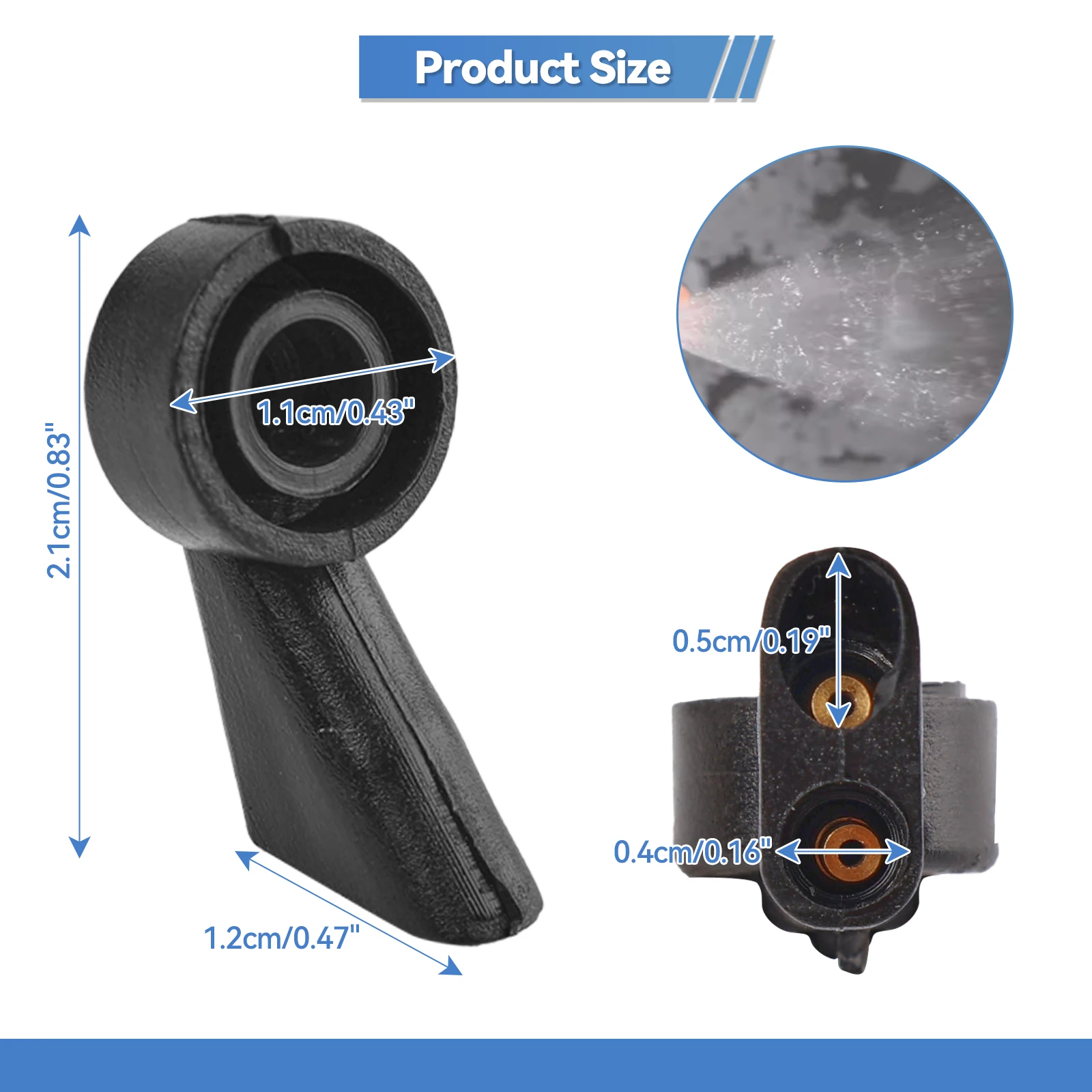 Задний стеклоочиститель форсунки для омывателя лобового стекла распылитель Audi A1