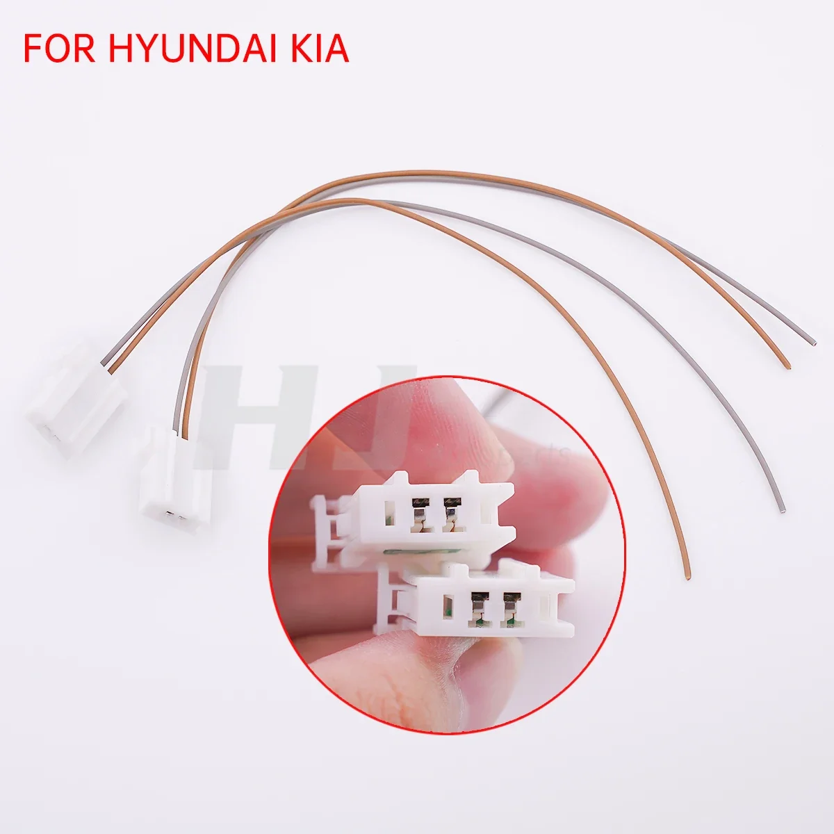 

2 шт., автомобильный аудиодинамик, провод, автомобильный дверной высокочастотный динамик, сабвуфер, звуковой сигнал без потерь, кабель-адаптер, жгут проводов для Hyundai Kia