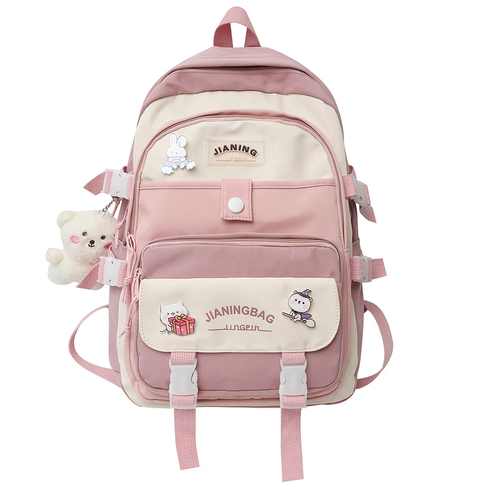 

Милая сумка Ita для женщин в стиле Харадзюку, вместительный школьный ранец для девушек с несколькими карманами, Женская дорожная сумка