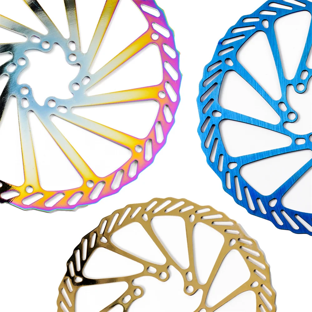 Chooee Bike Brake Rotor 160mm/180mm/203mm MTB Rotors Carbon Steel Mountain Road | Спорт и развлечения